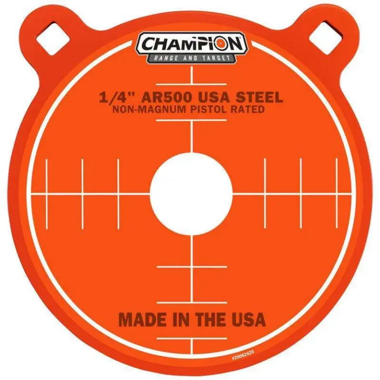Champion Targets 44903 Center Mass AR500 Gong 1 Champion Targets 44903 Center Mass AR500 Gong 1
