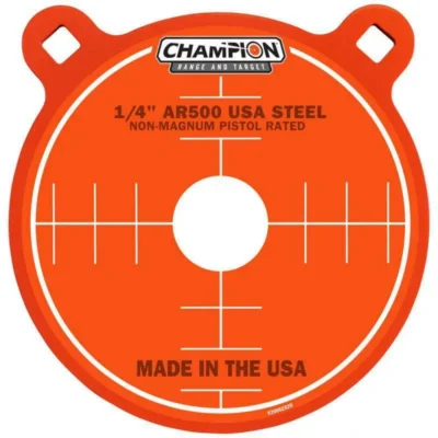 Champion Targets 44910 Case Mass AR500 Gong 1