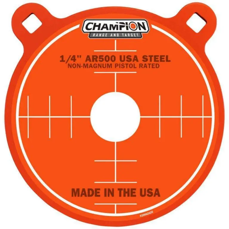 Champion Targets 44910 Case Mass AR500 Gong 1 Champion Targets 44910 Case Mass AR500 Gong 1