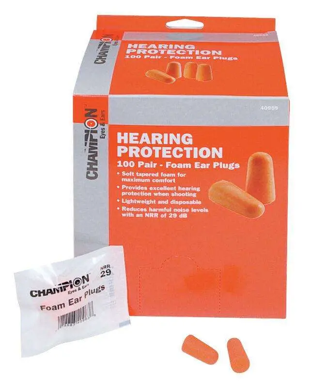 Foam Ear Plugs 50 Pairs Bag