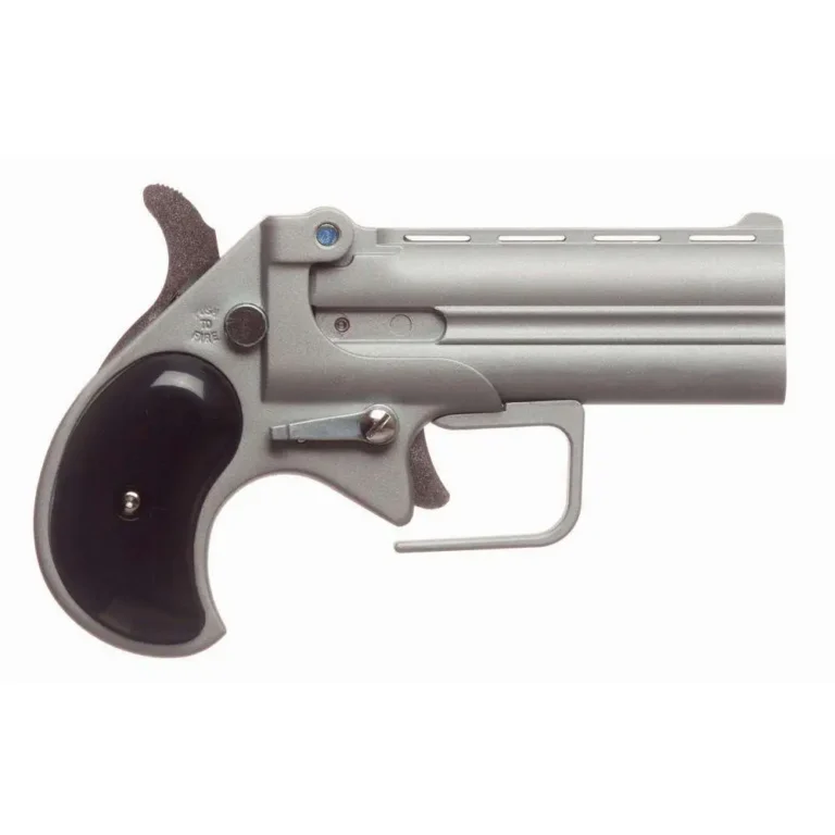 COBRA PISTOL/BEARMAN IND BBG38SB   38 Special 2.75″ 2rds Satin Nickel W/Black Gr