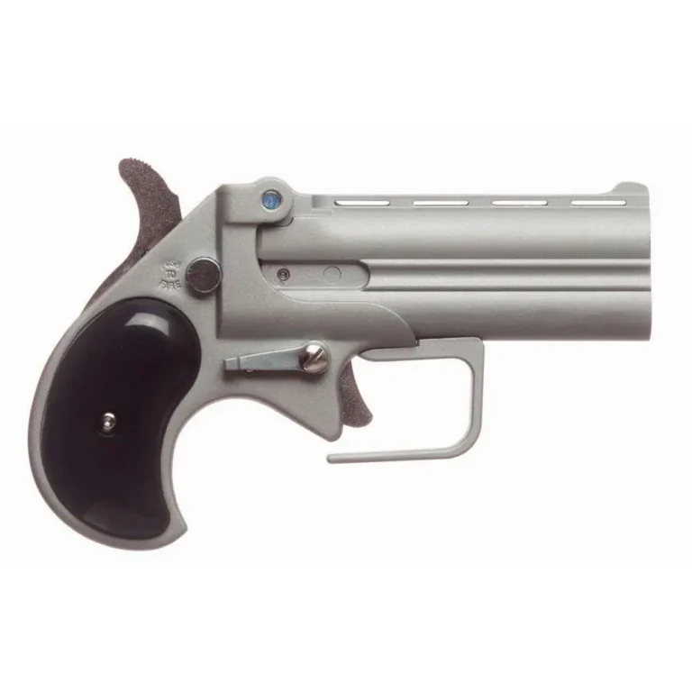COBRA PISTOL/BEARMAN IND BBG9SB   9mm Luger 2.75″ 2rds Satin Nickel W/Black Grip