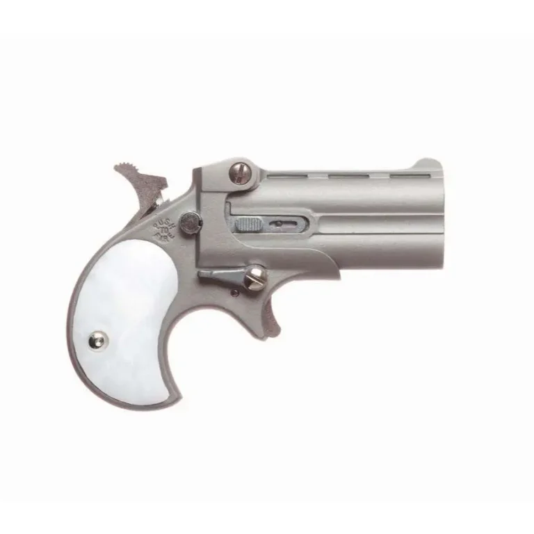 COBRA PISTOL/BEARMAN IND CL22LSP   22 LR 2.4″ 2rds Satin Nickel W/Pearl Grips