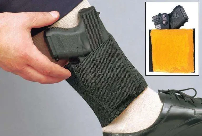 Desantis Gunhide 062BAMAZ0 Apache  Ankle Sig Sauer P365 Elastic Black