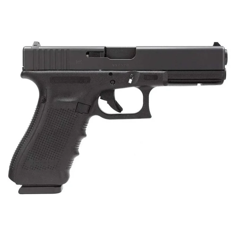 Glock PG2250203 G22 Gen 4 40 S&W 4.48″ 15+1 Black Black nDLC Steel Black Interch Glock PG2250203 G22 Gen 4 40 S&W 4.48″ 15+1 Black Black nDLC Steel Black Interch