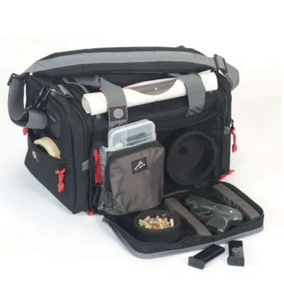 MEDIUM RANGE BAG W  LIFT PORTS & 2 AMMO DUMP CUPS -RIFLE GREEN KHAKI