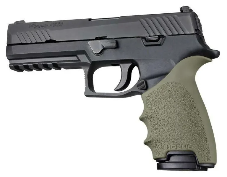 HandAll Beavertail Grip Sleeve Sig Sauer P320 OD Green