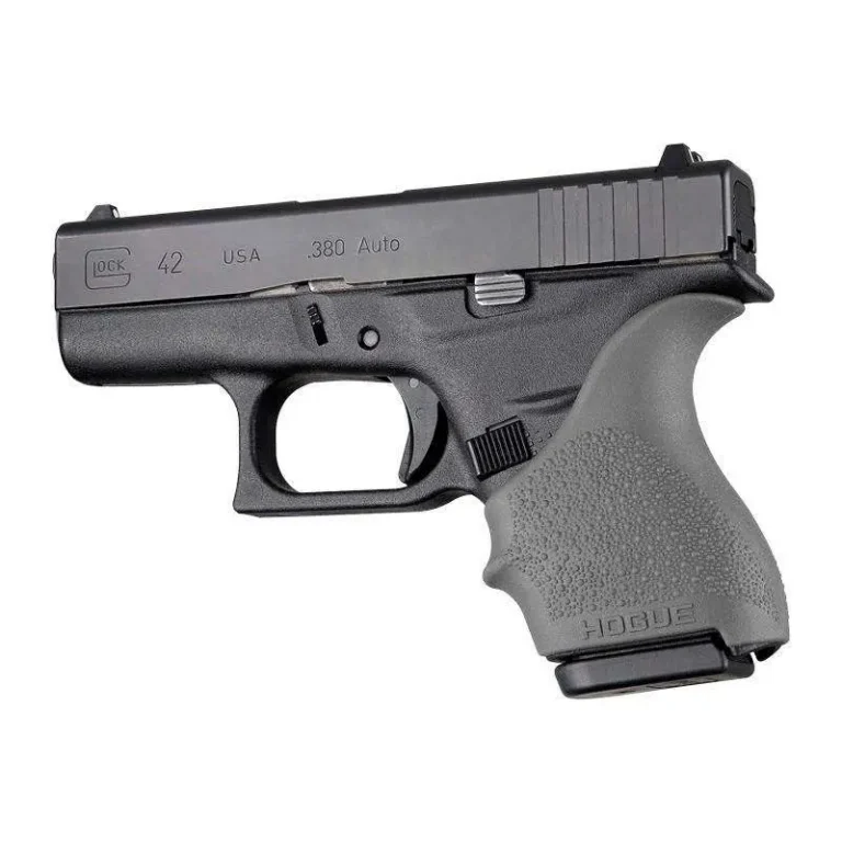 HandAll Beaver Tail Grip Sleeve Glock 42 43 Slate Grey HandAll Beaver Tail Grip Sleeve Glock 42 43 Slate Grey