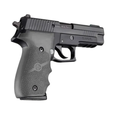 HOGUE RUBBER GRIP W/Finger Grooves Sig P226 Slate Grey