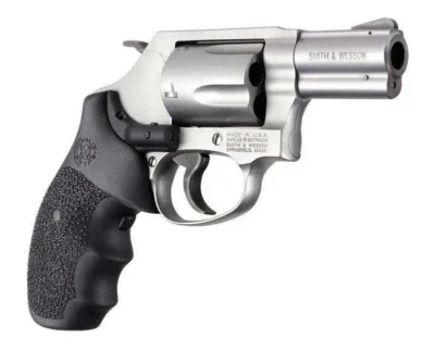 Hogue 60080 Monogrip Laser Enhanced  with Finger Grooves S&W J Frame w/Round But