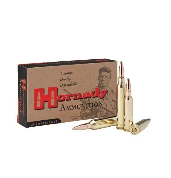 Hornady 8154 Custom  264 Win Mag 140 gr InterLock Spire Point 20 Bx/ 10 Cs