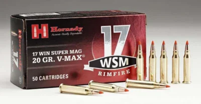 Hornady 83180 Varmint Express  17 WSM 20 gr V-Max 50 Bx/ 10 Cs