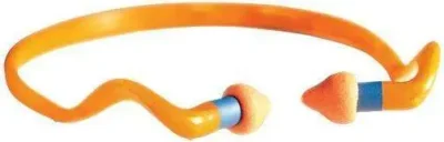 Howard Leight R01538 Multiple Use Quiet Band Earplugs 25 dB Orange
