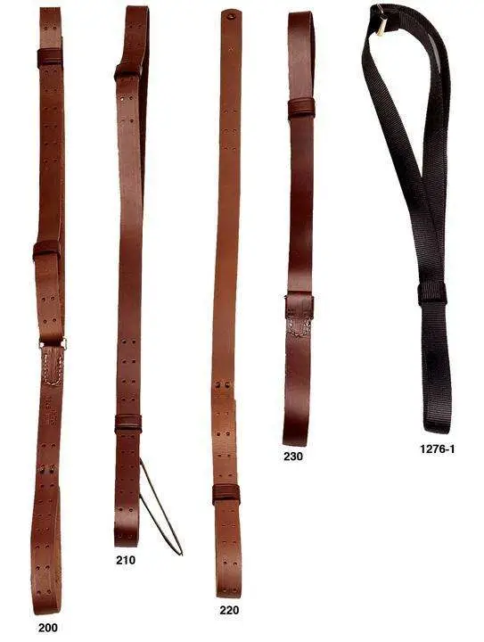Hunter Company 02001 Military 1″ Adjustable Brown Leather Hunter Company 02001 Military 1″ Adjustable Brown Leather