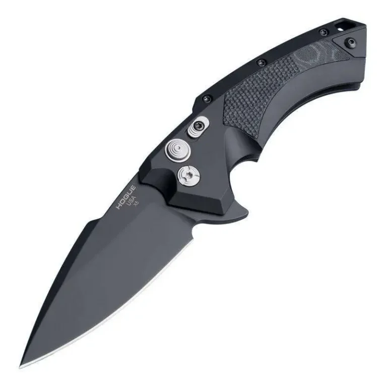 HOGUE X5 3.5″ SPEAR PNT BLK/BLK G10 HOGUE X5 3.5″ SPEAR PNT BLK/BLK G10