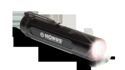 Konus Rechargeable flashlight/lantern w/1000 LUM output & 2000 LUM turbo