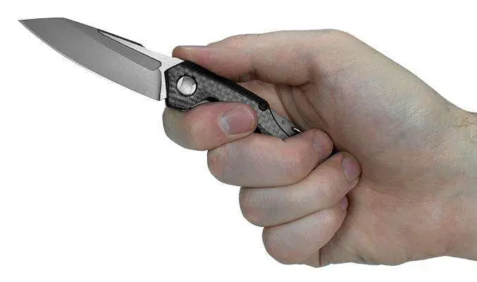 Kershaw Reverb Frame Lock Knife Carabiner Carbon Fiber/G-10 (2.5″ Two-Tone)