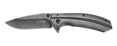 Kershaw Filter Frame Lock Knife Stainless Steel (3.25″ BlackWash)