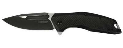 Kershaw Flourish Assisted Opening Knife Carbon Fiber/G-10 (3.5″ BlackWash)