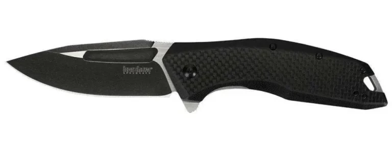 Kershaw Flourish Assisted Opening Knife Carbon Fiber/G-10 (3.5″ BlackWash) Kershaw Flourish Assisted Opening Knife Carbon Fiber/G-10 (3.5″ BlackWash)