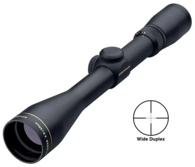 Leupold 56160 Rifleman  3-9x 40mm Obj 32.9-13.1 ft @ 100 yds FOV 1″ Tube Black M