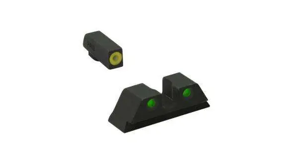 ML40889 HYPER-BRIGHT FOR FN PISTOLS FRONT PHOS YELLOW RING/ REAR GREEN ML40889 HYPER-BRIGHT FOR FN PISTOLS FRONT PHOS YELLOW RING/ REAR GREEN