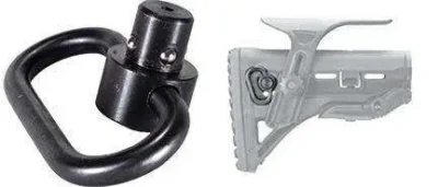 FAB Defense QD Sling Swivel Black