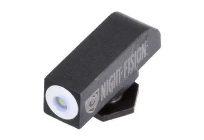 Night Fision GLK000001WGX Tritium Front Sight for Glock Green/Tritium White Outline Glock 17/17L/19/22