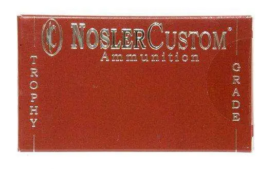 Nosler 60090 Trophy Grade  375 H&H Mag 260 gr Partition (PT) 20 Bx/ 10 Cs