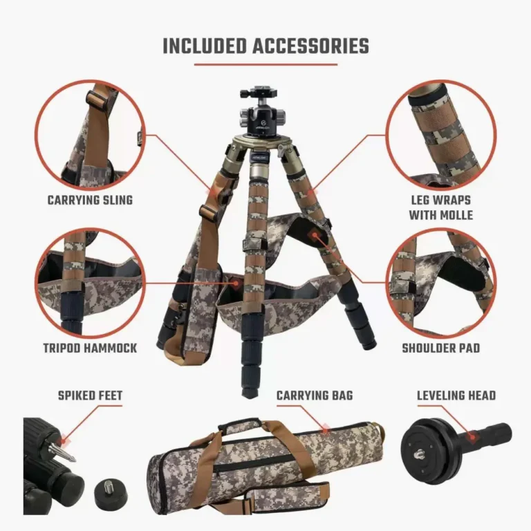 Midas CF29 – Carbon Fiber Tripod (29mm tube) Soft sided carrying case