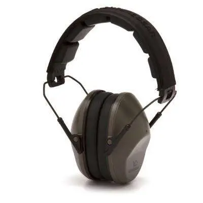 Pyramex OD Green – NRR 24 db Low Profile hearing protector – VG Clamshell Pyramex OD Green – NRR 24 db Low Profile hearing protector – VG Clamshell