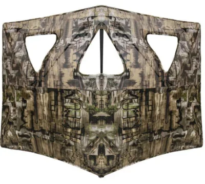 DOUBLE BULL STAKEOUT BLIND W/ SURROUNDVIEW TRUTH CAMO  BOX