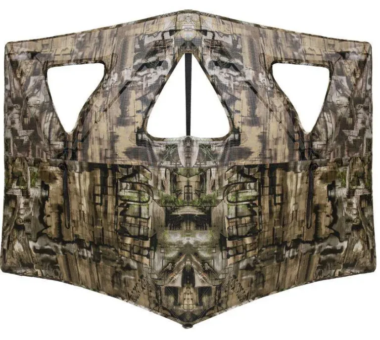 DOUBLE BULL STAKEOUT BLIND W/ SURROUNDVIEW TRUTH CAMO  BOX