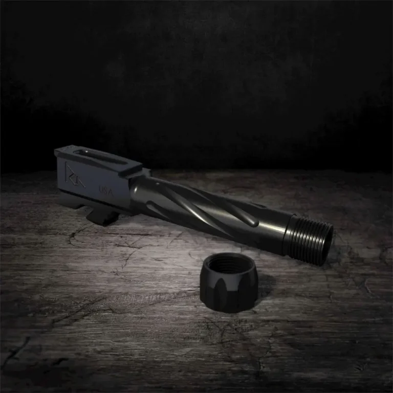 RIVAL ARMS RA20G302A Threaded Barrel Compatible with Glock 43 416 Stainless Stee RIVAL ARMS RA20G302A Threaded Barrel Compatible with Glock 43 416 Stainless Stee