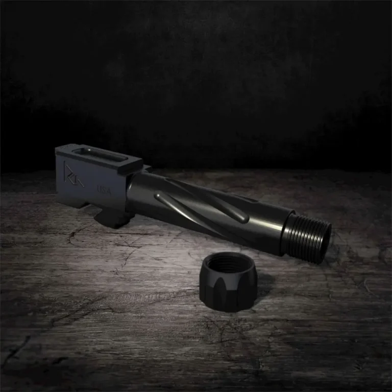 Rival Arms RA20G602A Threaded V1 compatible with Glock 26 Gen3-4 Black PVD Rival Arms RA20G602A Threaded V1 compatible with Glock 26 Gen3-4 Black PVD