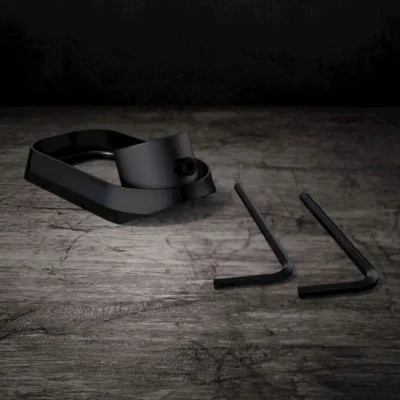 RIVAL ARMS Two Piece Magwell Glock 17/22/34/35 Gen4 Aluminum Black Finish