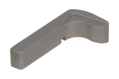 Rival Arms RA72G002D Magazine Release  Fits Glock Gen4 Extended Silver Aluminum