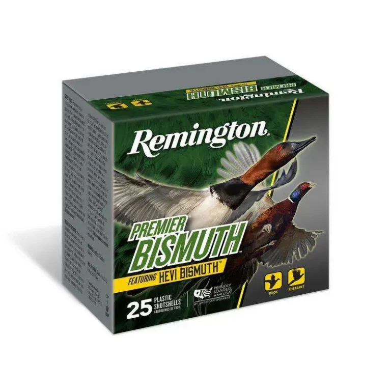 REMINGTON 12 GA 3″ 1.375 OZ #2 BISMUTH AMMO 25RD