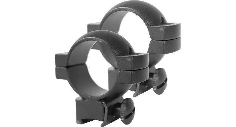 Simmons 49169 Weaver Simmons Style Rings 1″ Medium Aluminum Black Matte 22 Rimfi