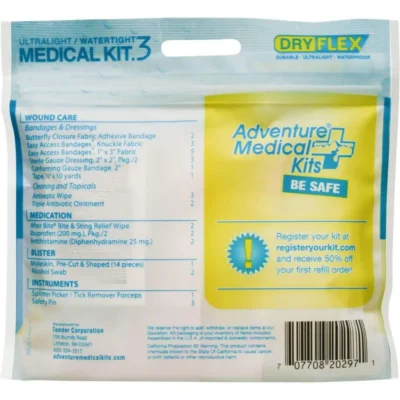 Adventure Medical Kits 01250297 Ultralight/Watertight .3  Medial Kit
