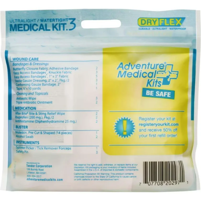Adventure Medical Kits 01250297 Ultralight/Watertight .3 Medial Kit Adventure Medical Kits 01250297 Ultralight/Watertight .3 Medial Kit