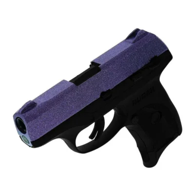 RUGER EC9s 9MM LUGER 3″ BBL 7RD PURPLE SPARKLE GUN CANDY