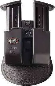 Fobus 6909NDP Double Magazine Pouch with Paddle 9mm Luger/40 S&W Double Stack P Fobus 6909NDP Double Magazine Pouch with Paddle 9mm Luger/40 S&W Double Stack P