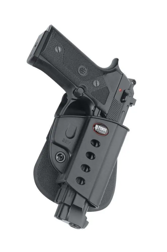 Fobus BRV Evolution Belt Paddle Beretta Vertec/Taurus 92,99 w/Rail Plastic Blac Fobus BRV Evolution Belt Paddle Beretta Vertec/Taurus 92,99 w/Rail Plastic Blac