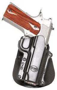 Fobus C21 Standard Belt Paddle 1911 Style, No Rail Plastic Black Fobus C21 Standard Belt Paddle 1911 Style, No Rail Plastic Black
