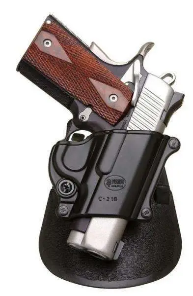 Fobus C21B Standard Belt 1911 Style, No Rail Plastic Black Fobus C21B Standard Belt 1911 Style, No Rail Plastic Black