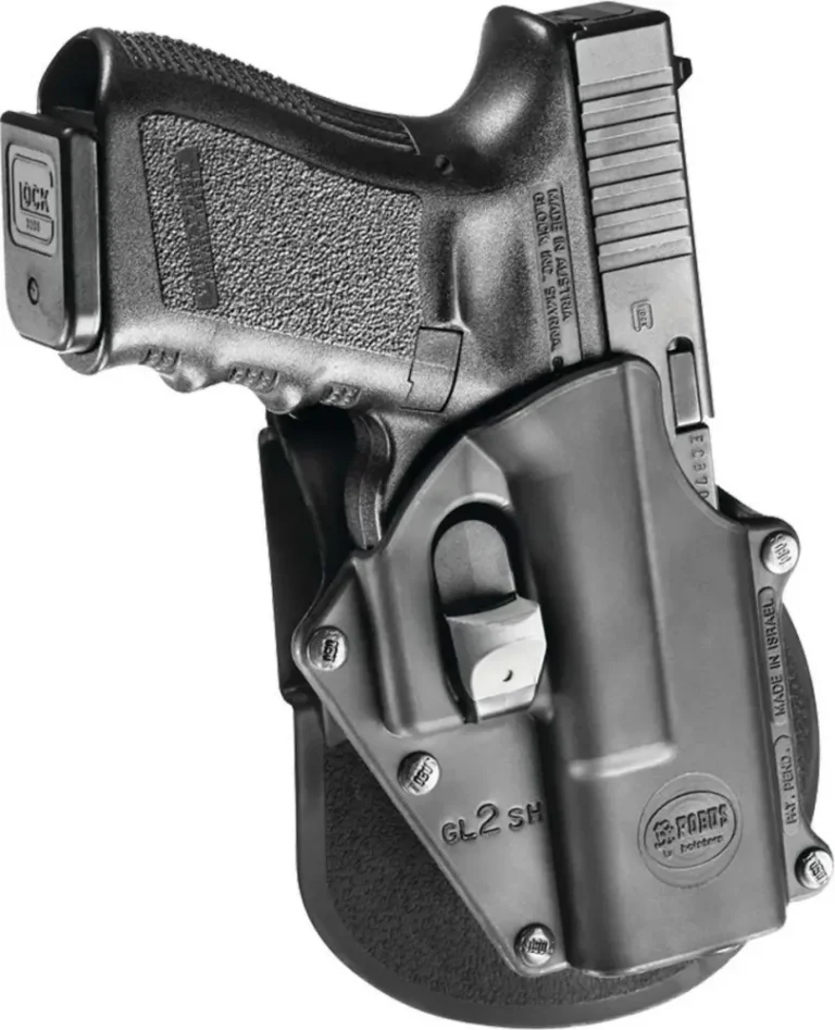 Fobus GL2DPH Digit Path  Belt Paddle Glock 17/19/22/23/31/32/34/35 Plastic Black