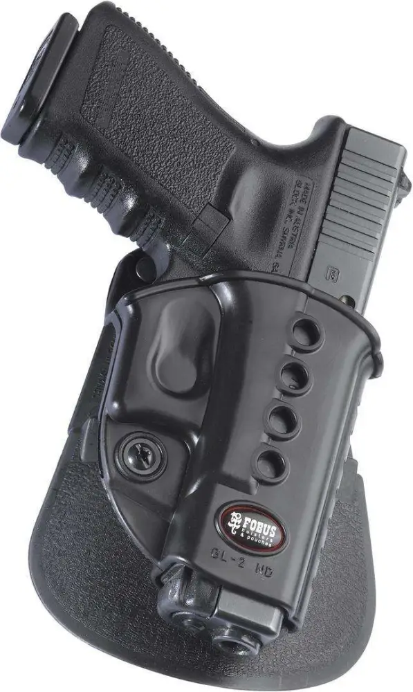 Fobus GL2E2 Evolution Belt Paddle Fits Glock 17/19/22/23/26/27/33/34/35 Plastic