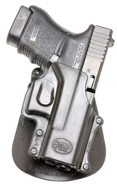 Fobus GL4 Standard  Belt Paddle Fits Glock 29/30/39 Plastic Black
