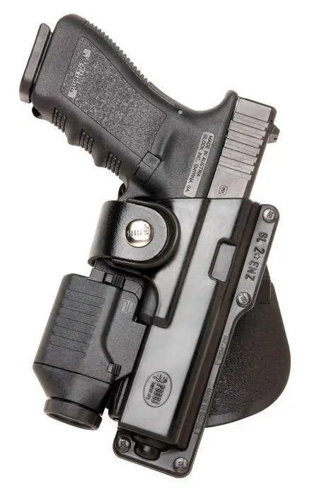 Fobus RBT17 Tactical Black Polymer Belt for Glock 17,22,31 w/Tactical Light or Fobus RBT17 Tactical Black Polymer Belt for Glock 17,22,31 w/Tactical Light or